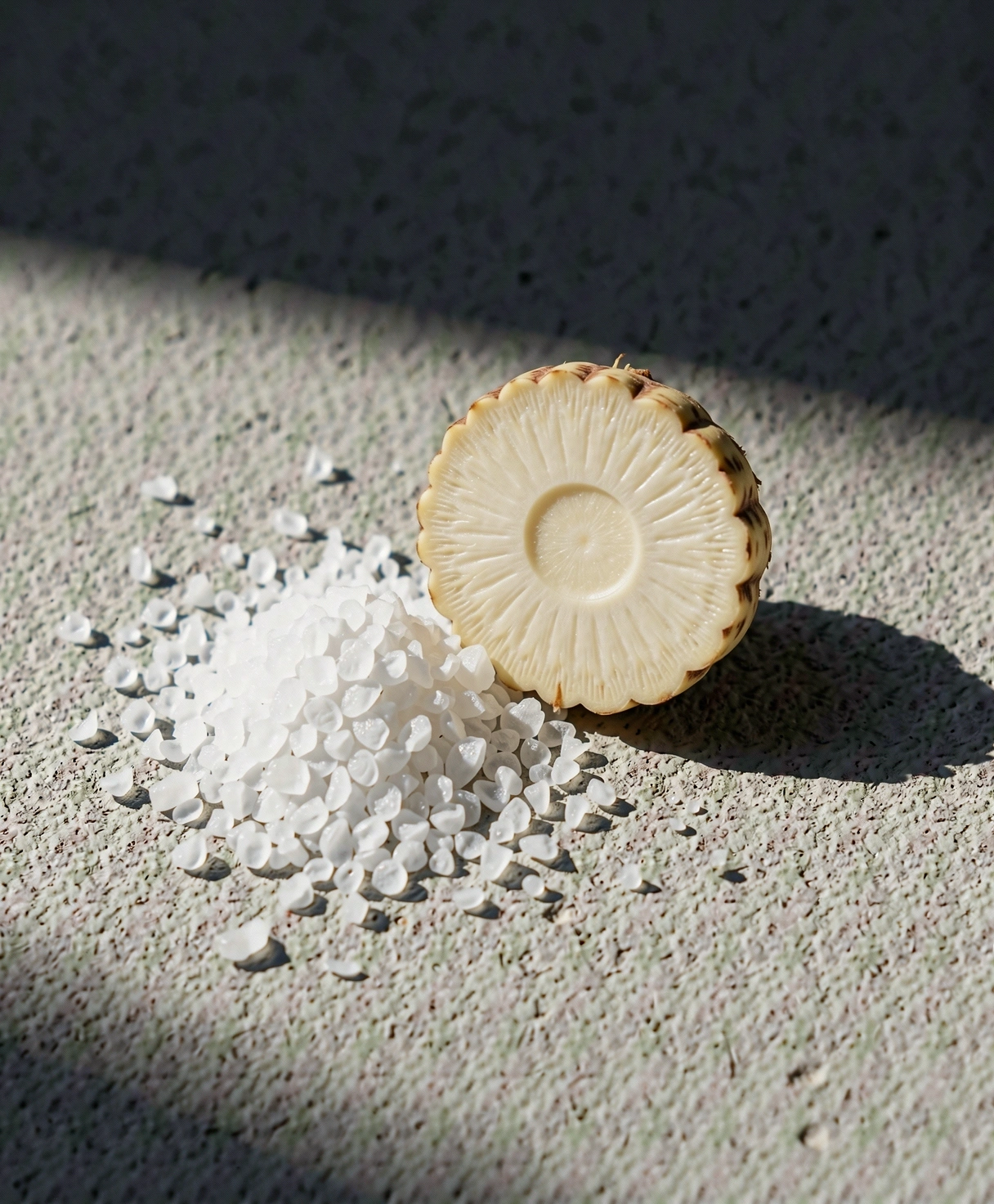 Tekstur bahan mentah di Edukasimemasak